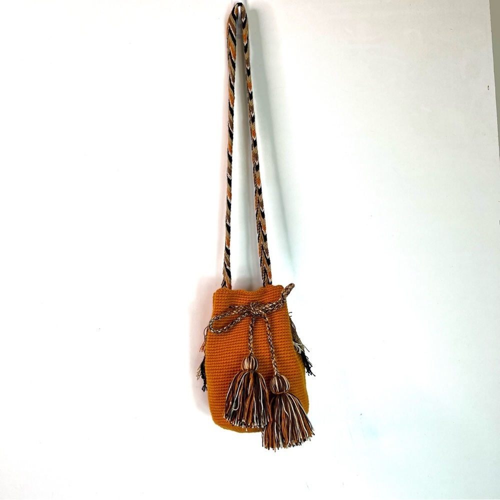 Wayuu Tribe Crocheted Handbag Crossbody - Picture 13 of 13